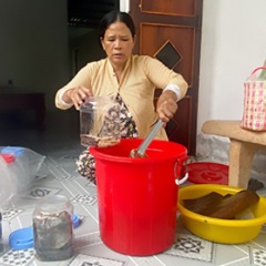 Làm mắm cá tra thu nhập gần 100 triệu đồng/năm